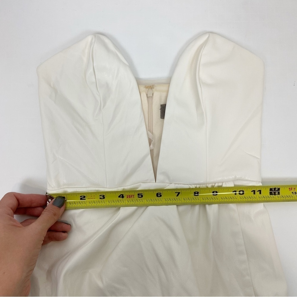 Michael Costello x REVOLVE Jake Gown in Optic White Size XXS - Picture 10 of 11